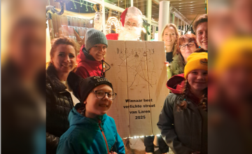 Buurt Deventerweg mooist verlichte straat van Laren