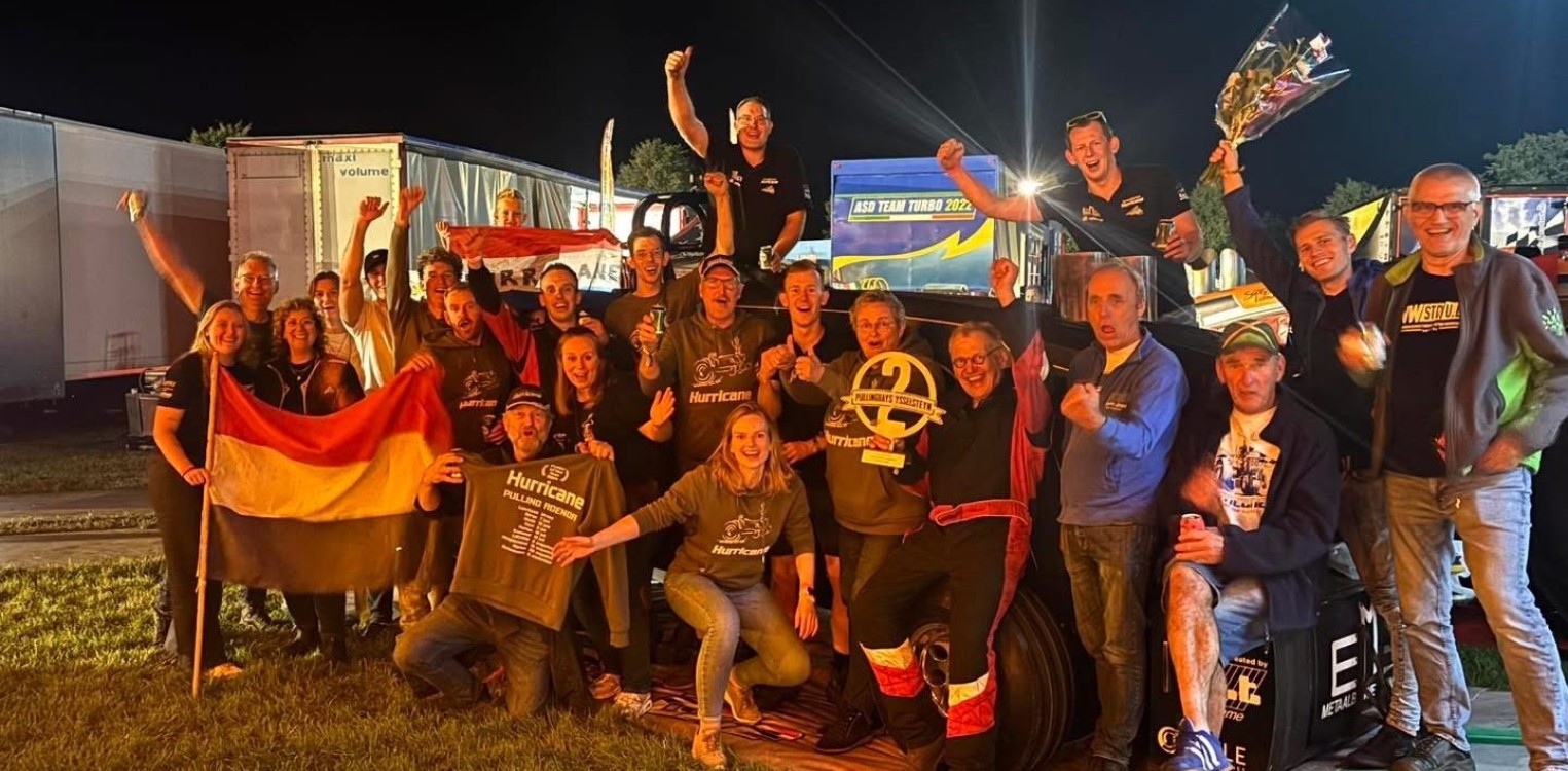 Na NK-titel nu ook EK-zilver voor Team Hurricane