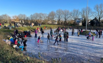 Ijspret in Lochem