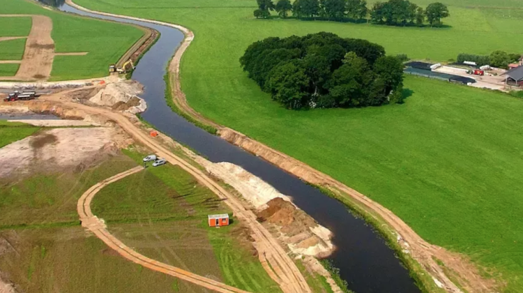 Kanaaldijk tussen Lochem en Almen afgesloten tot en met 28 maart 2025