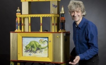 Troubadour Gery Groot Zwaaftink bij Vetweide in Almen