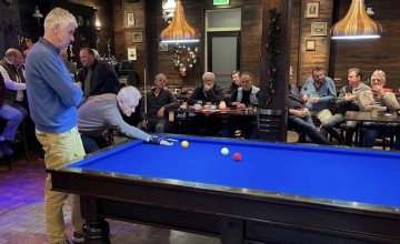 Appie ten Have biljartkampioen van Barchem 2025–2026