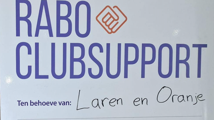 Lokale clubs ontvangen financiële steun tijdens Rabo ClubSupport