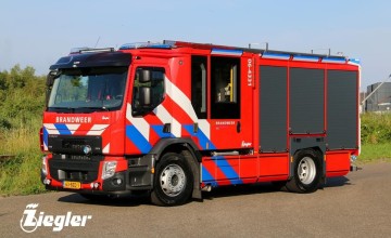 Nieuwe tankautospuit voor Brandweer Almen