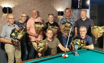 Antoon Varenbrink wint finale zomerbiljartcompetitie