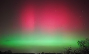 Noorderlicht zichtbaar boven delen van gemeente Lochem