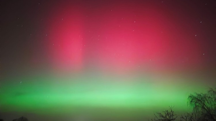 Noorderlicht zichtbaar boven delen van gemeente Lochem