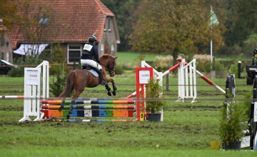 Nat maar geslaagd Gelderse Kampioenschappen Eventing in Barchem