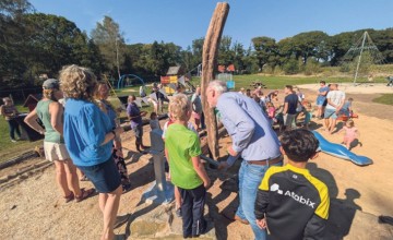 Speeltuin De Bolderhoek viert 50-jarig jubileum met opening nieuwe waterspeelplaats