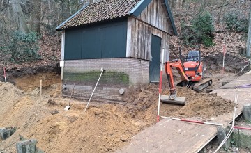 Er wordt hard gewerkt in Openluchttheater Lochem