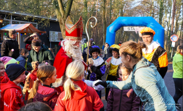 Sportief genieten met Sinterklaas in het bos