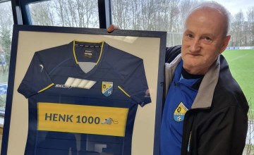 Henk Horsman al 1000 keer scheidsrechter bij Sportclub Lochem