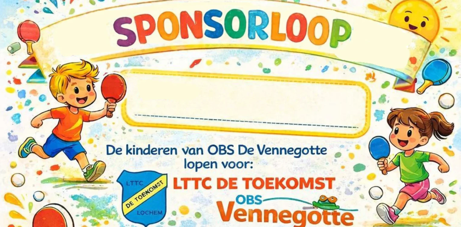 Leerlingen rennen voor nieuwe hal van LTTC De Toekomst