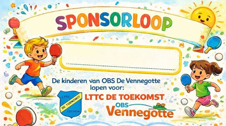 Leerlingen rennen voor nieuwe hal van LTTC De Toekomst