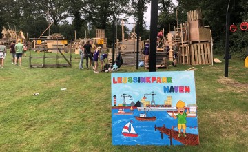 Houtdorp maakt van Leussinkbad een haven vol creatieve schepen