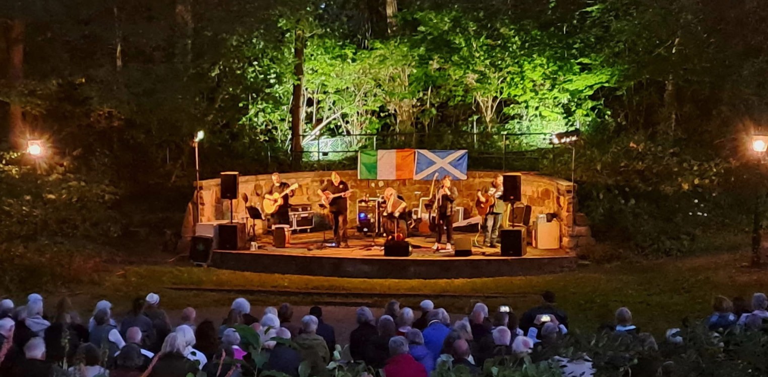 Ierse klanken en whisky in het Openluchttheater Gorssel