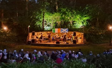 Ierse klanken en whisky in het Openluchttheater Gorssel