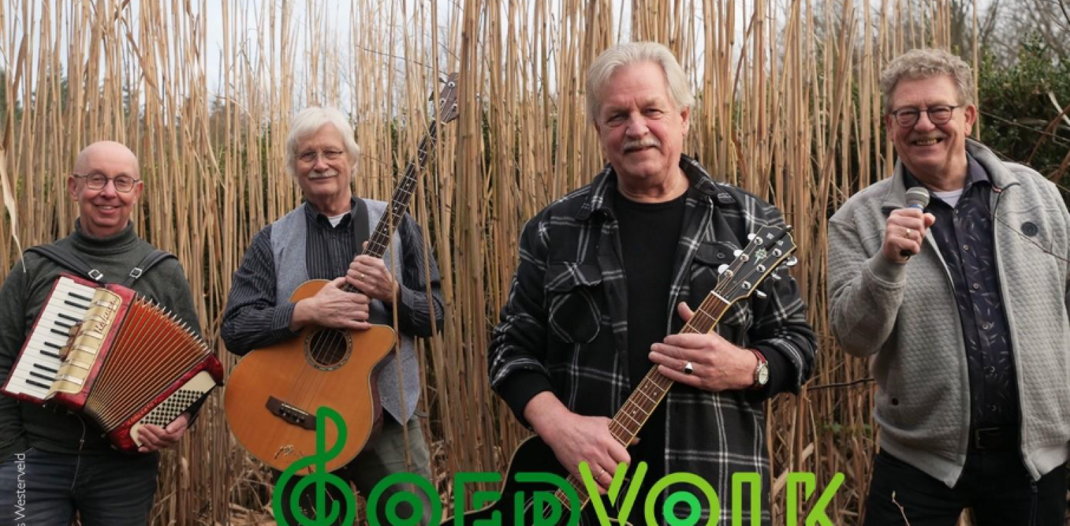 Streektaalband GoedVolk op zondag 1 maart in Barchem