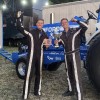 Twee bekers voor team iesel diesel uit Gorssel tijdens tractorpulling in Anholt