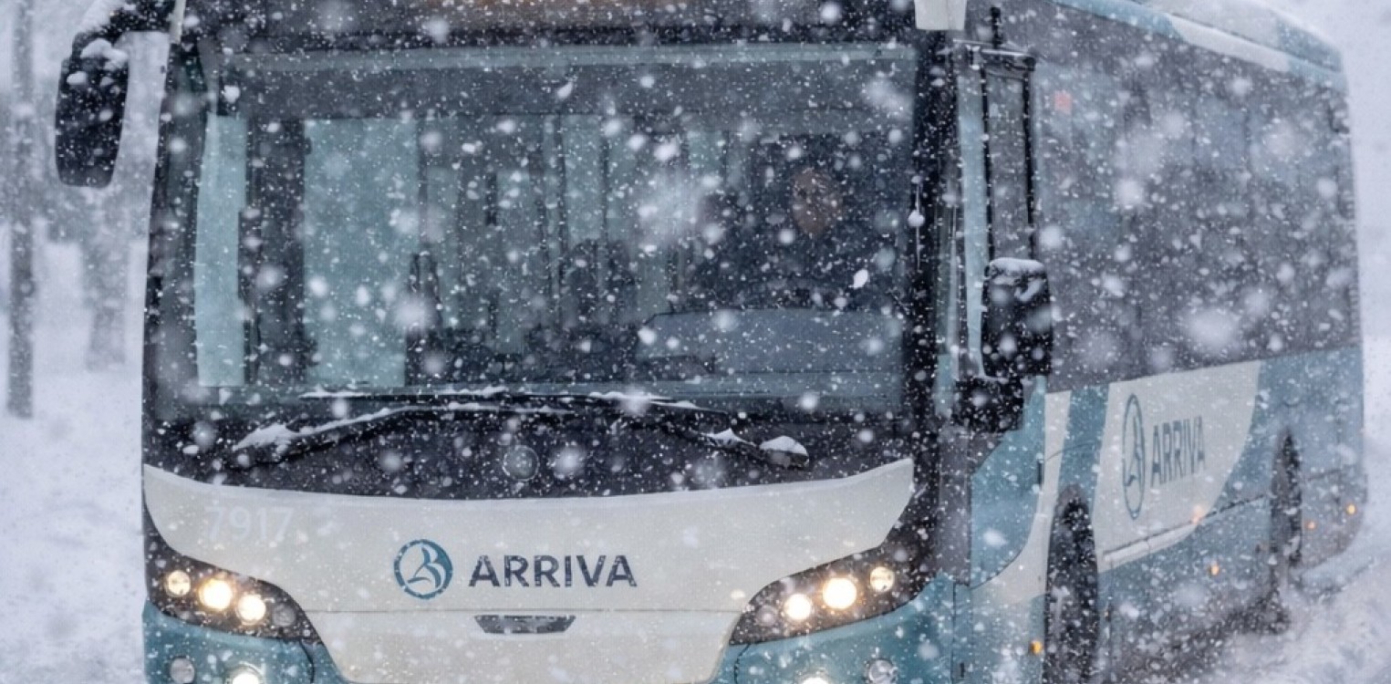 Buslijnen geschrapt door winterse omstandigheden