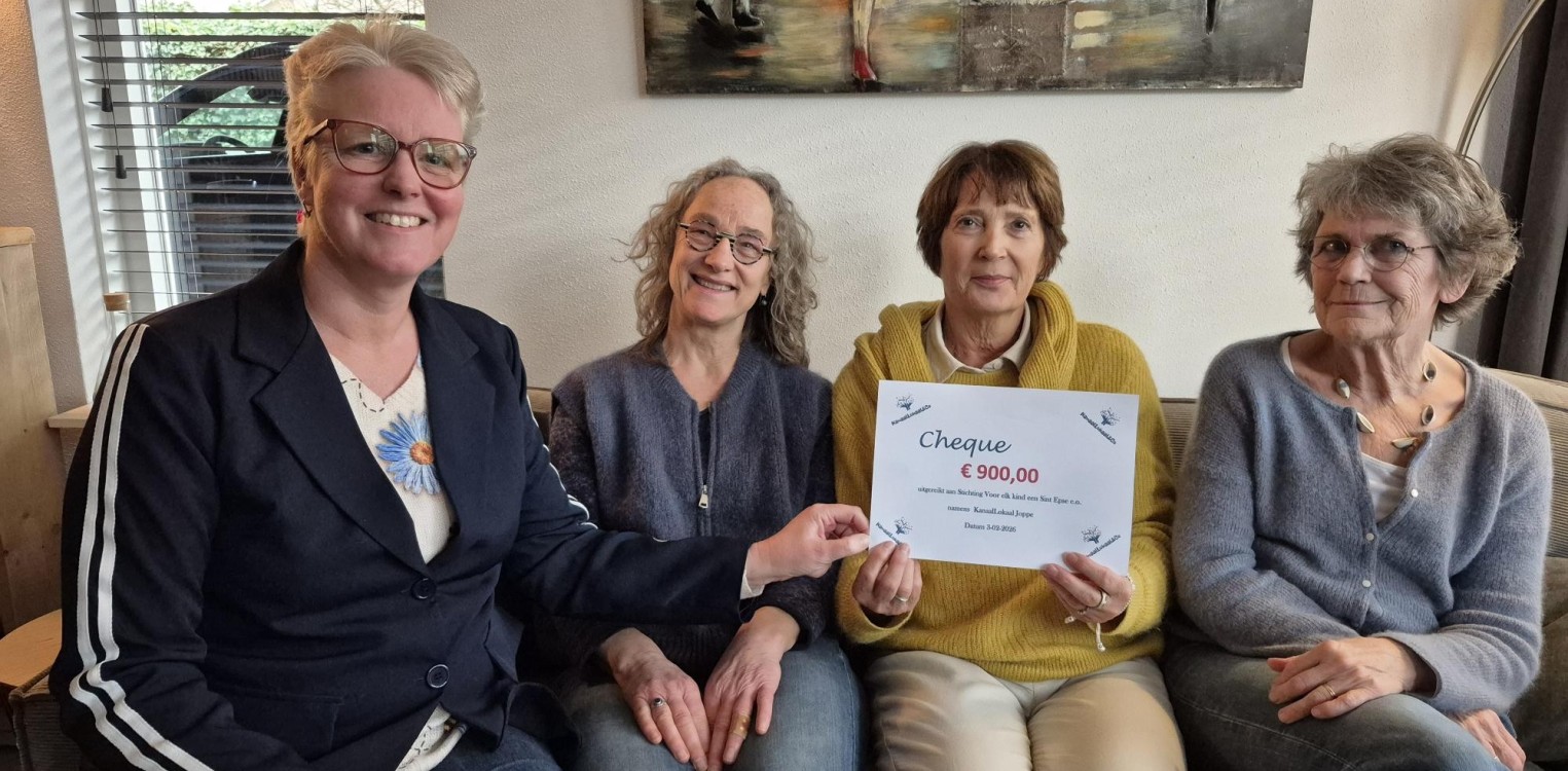 KanaalLokaal steunt Stichting ‘Voor Elk Kind een Sint’ met donatie