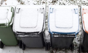 Winterweer zorgt voor aangepaste afvalinzameling