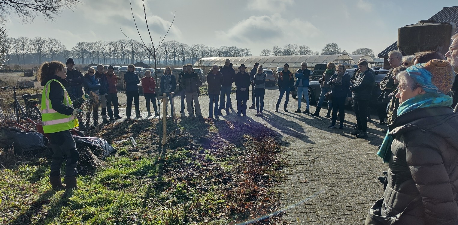Buurtgenoten herstellen landschap Het Veen in Lochem