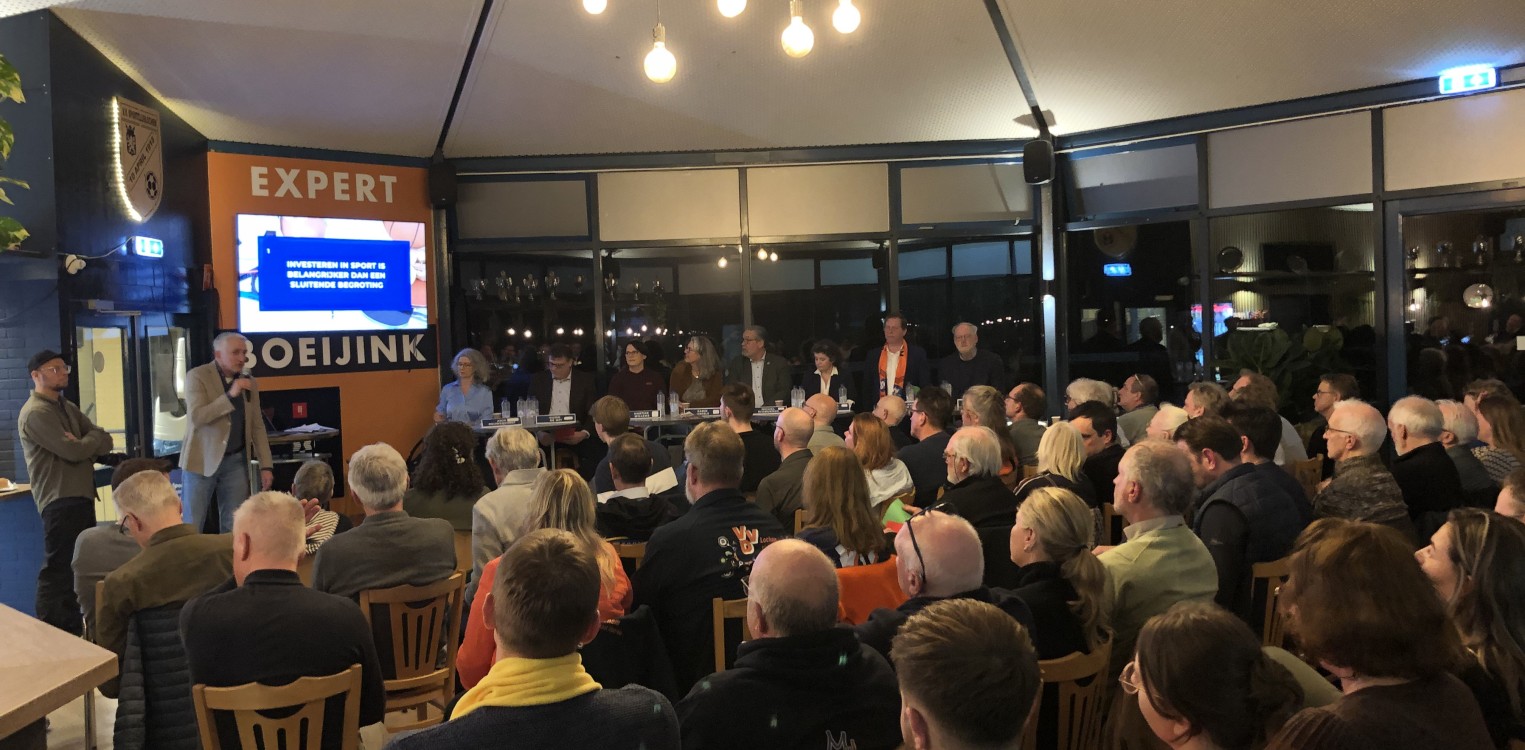 Sportdebat Lochem: partijen presenteren visie op bewegen en sport