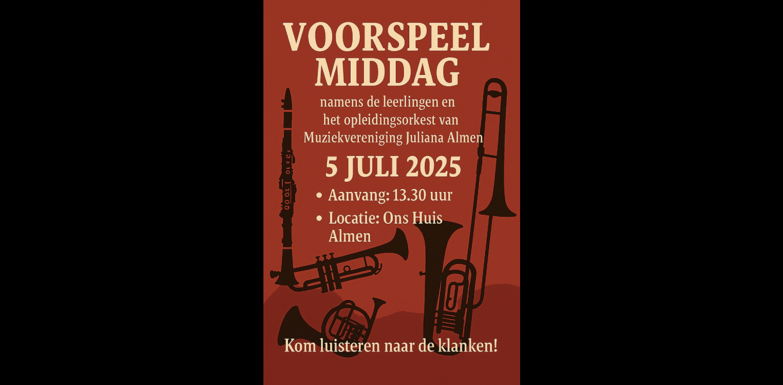 Voorspeelmiddag van Muziekvereniging Juliana