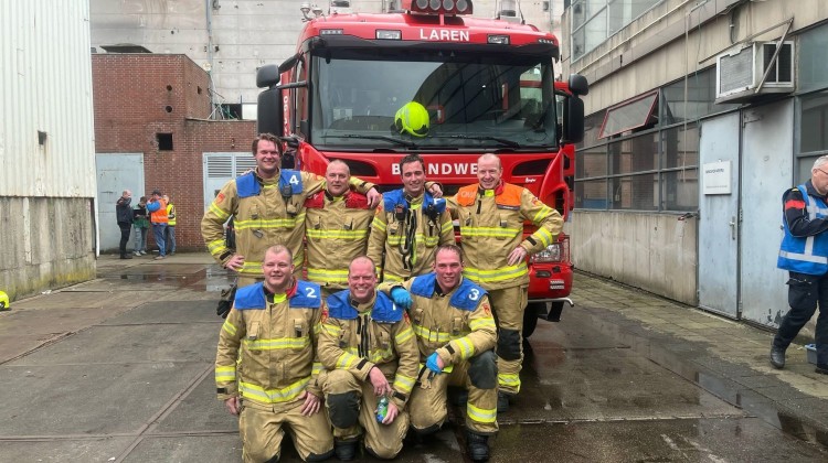 Brandweer Laren behaalt 3e plaats bij ABWC-wedstrijden