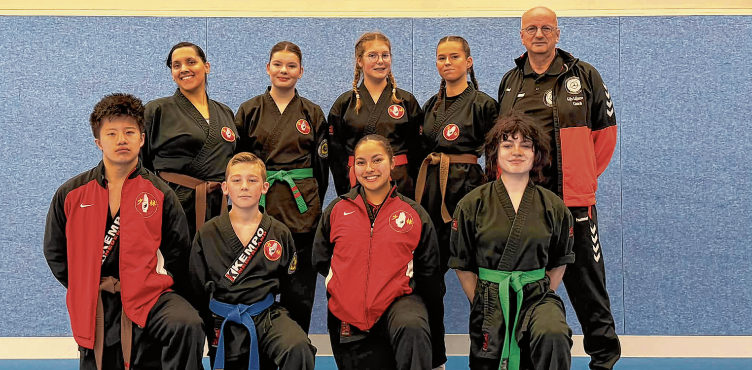 Succes voor Kwoon Dat Mor op het Nederlands Kampioenschap American Kenpo Karate