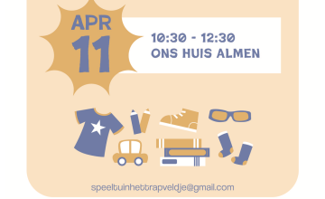 Kinderkleding- en speelgoedbeurs in Almen