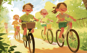 Verrassingsfietstocht voor  gezinnen op zondag 3 augustus