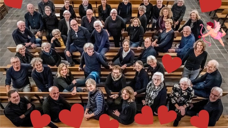 Vocaal Almen zorgt voor een muzikale verrassing bij jou thuis op Valentijnsdag