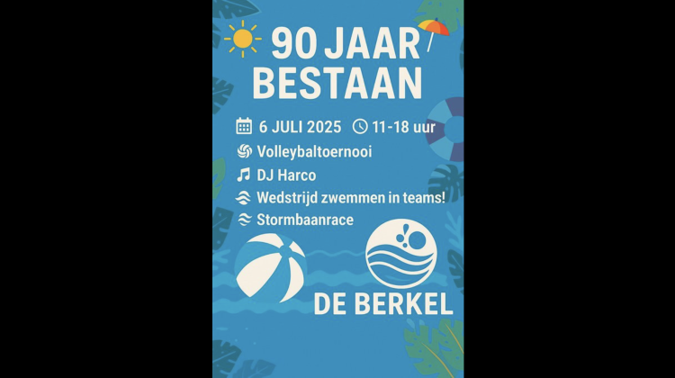 Zwembad De Berkel viert 90-jarig jubileum met sport en waterpret