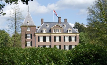Openluchtdienst op Eerste Pinksterdag bij Huis Verwolde