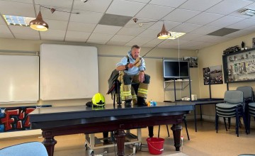 Brandweer Lochem neemt afscheid van André Rouwenhorst