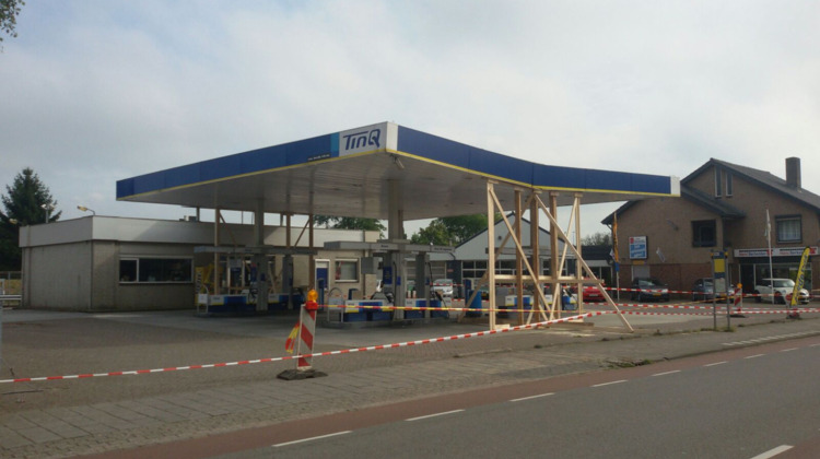 Tankstation TinQ voorlopig gesloten