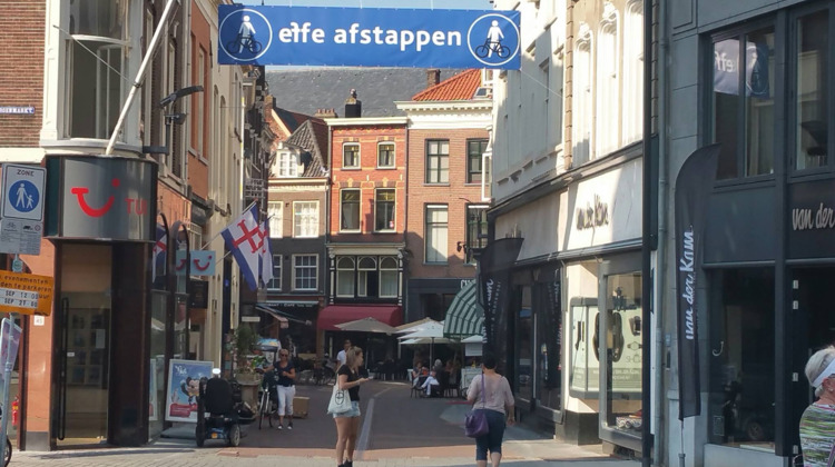 Campagne ff afstappen moet fietsers aansporen tot afstappen