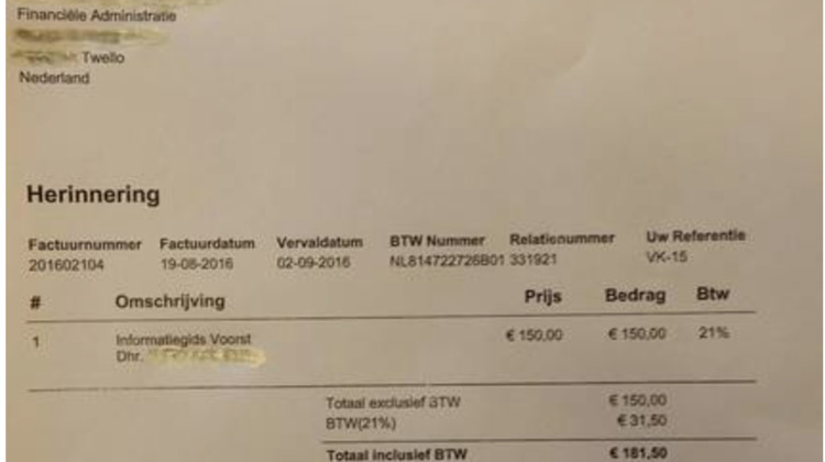 Gemeente Voorst waarschuwt voor informatiegids