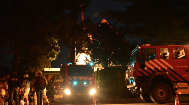 Woningbrand Spankeren