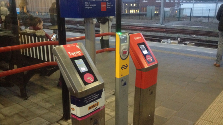 OV-paaltjes op station Zutphen zijn veranderd
