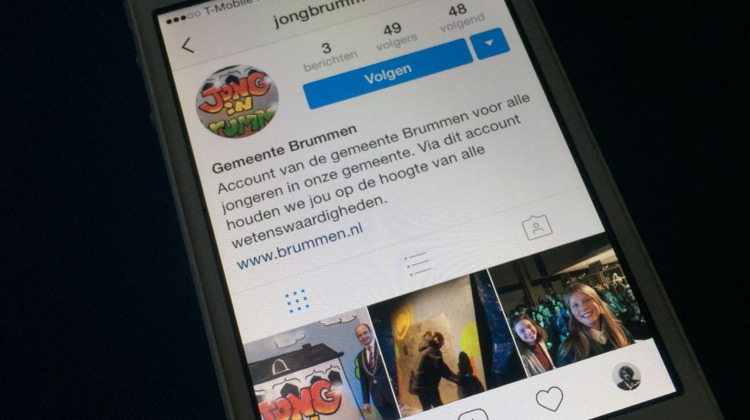 Gemeente Brummen probeert jongeren te bereiken via instagram