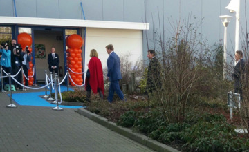 Nieuw zuivellab van Qlip geopend door koning