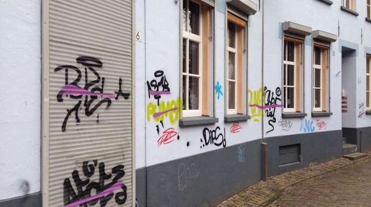 Graffiti kwelt Zutphen