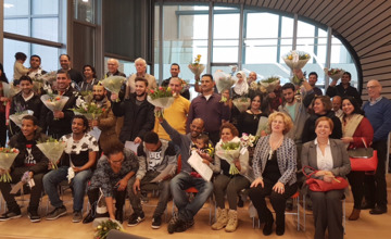 Lochemse statushouders zetten krabbeltje