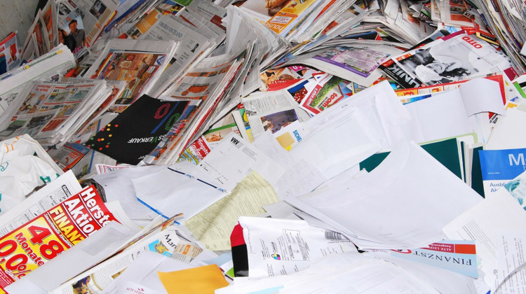 Verenigingen hebben moeite met inzamelen van papier