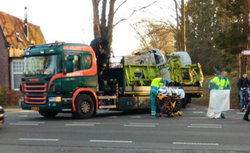 Fietsster gewond bij aanrijding op Zutphenseweg