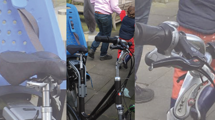 GroenLinks'er viert verkiezingsavond, en thuis jatten ze haar fiets