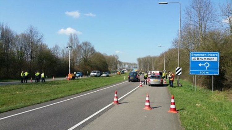 Bekeuringen en veel blaastesten tijdens verkeerscontrole N348